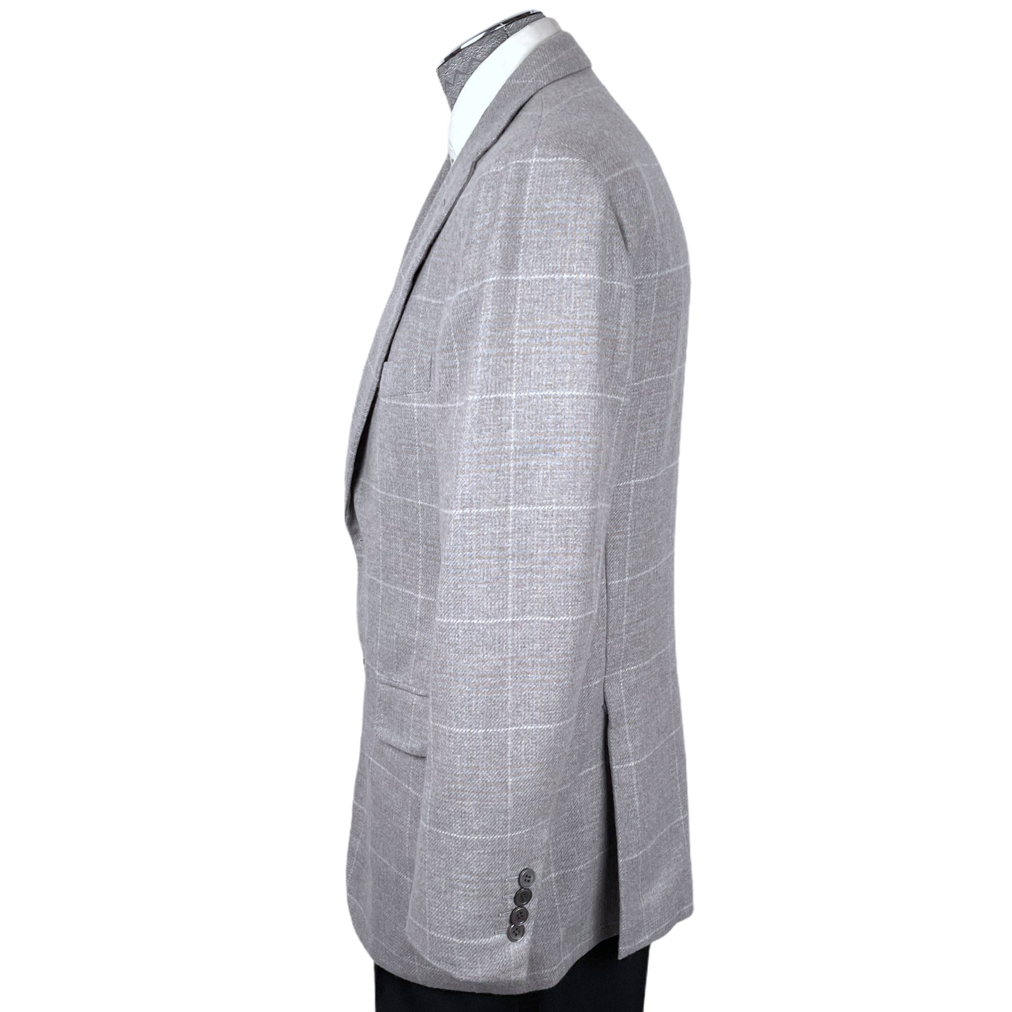 D’Avenza Suit Jacket Pure Cashmere Sport Coat Sz 42