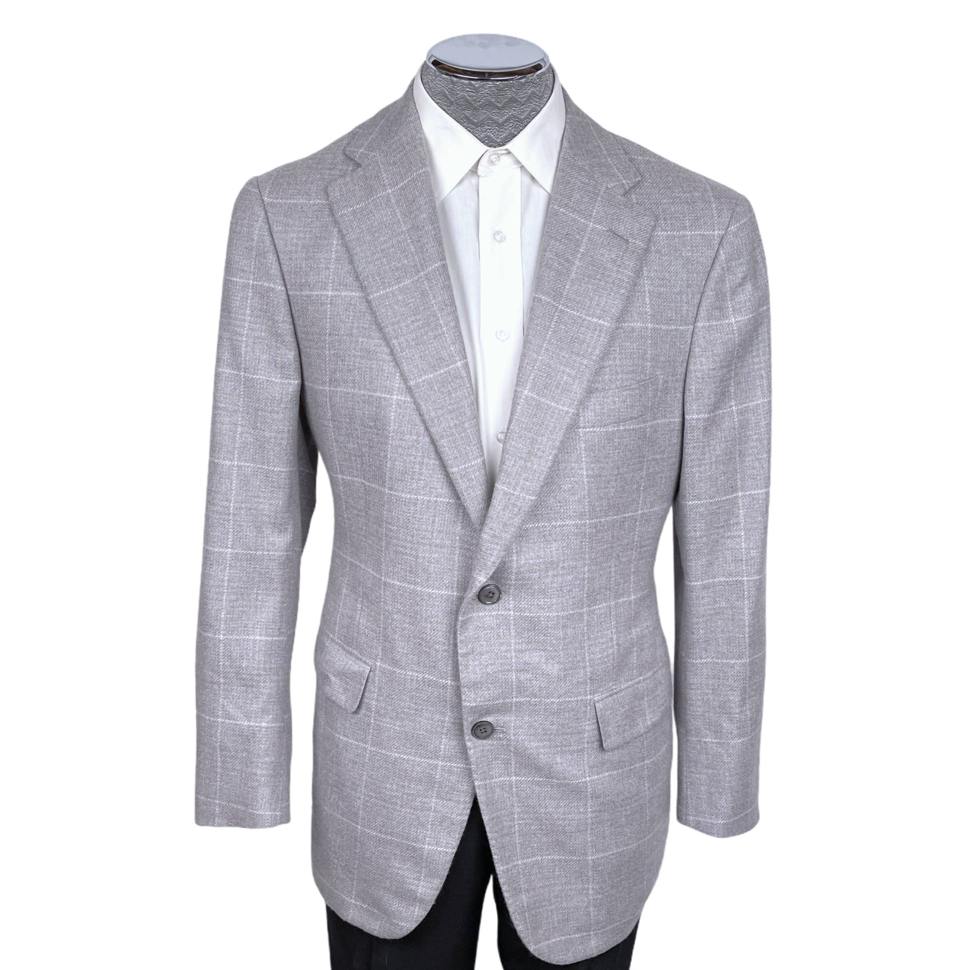 D’Avenza Suit Jacket Pure Cashmere Sport Coat Sz 42