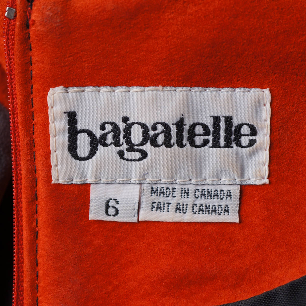 Vintage 1980s Dress Mondrian Colorblock Suede Leather Bagatelle Margaret Godfrey - Poppy's Vintage Clothing