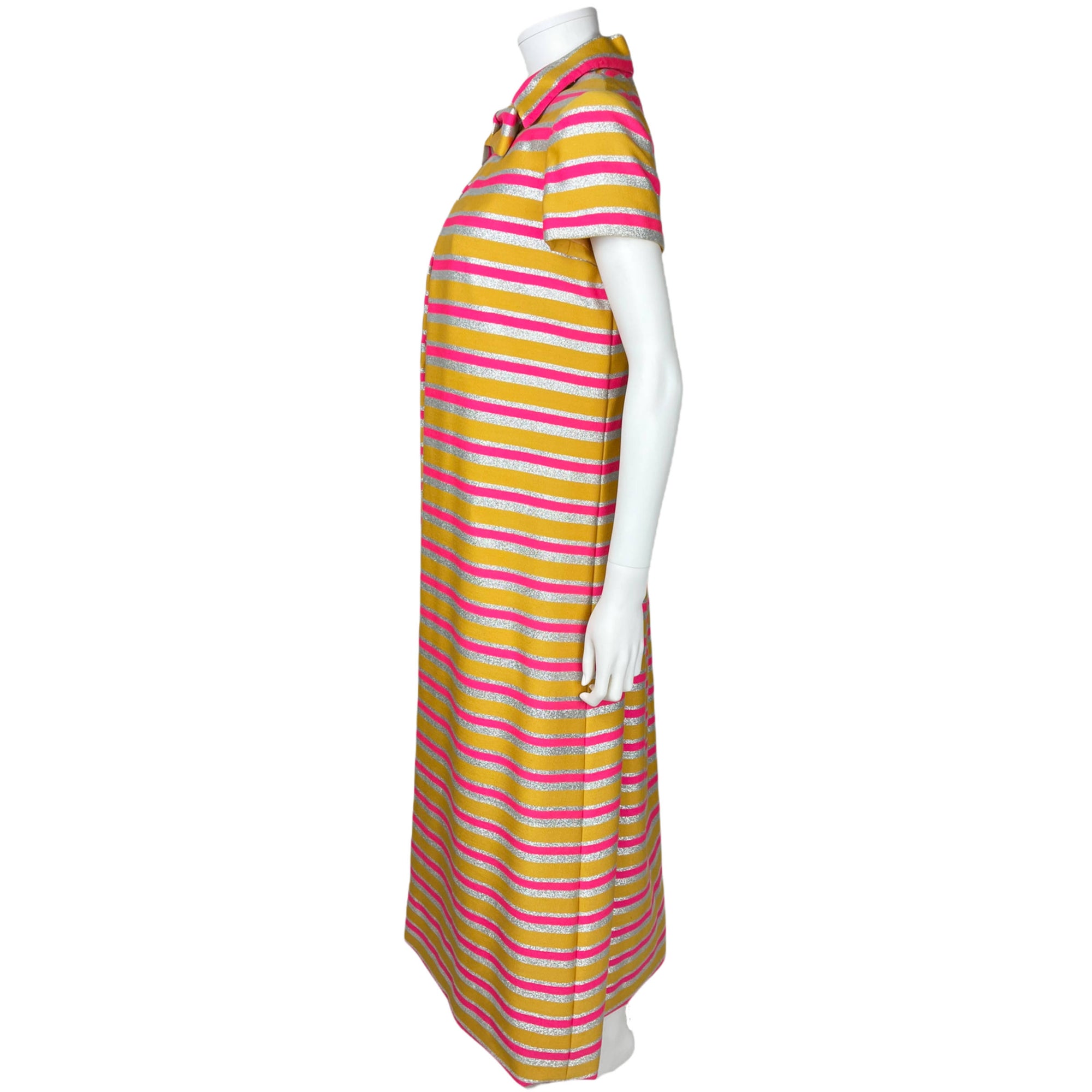 Vintage 1970s Renato Balestra Dress w Coat Italian Couture