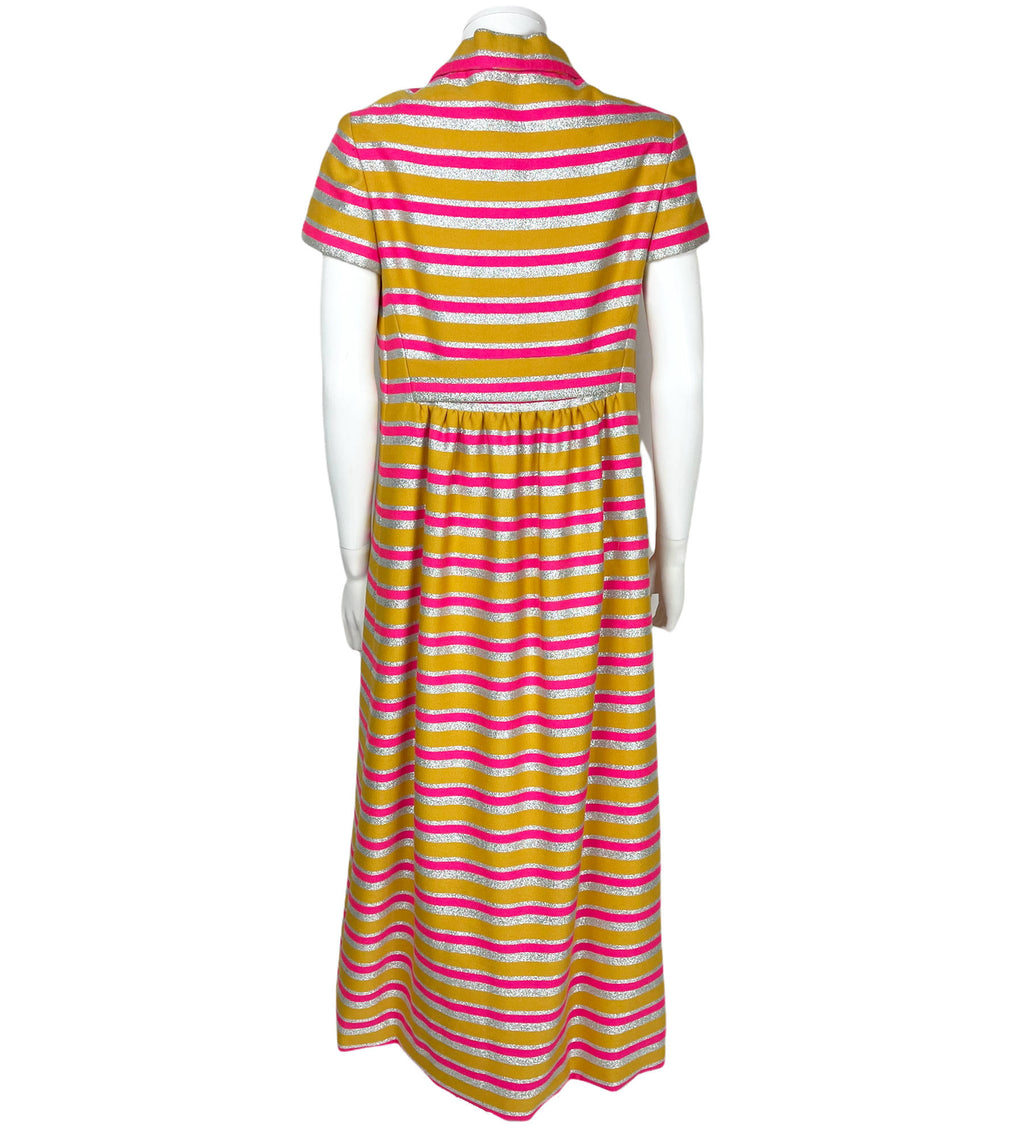 Vintage 1970s Renato Balestra Dress w Coat Italian Couture