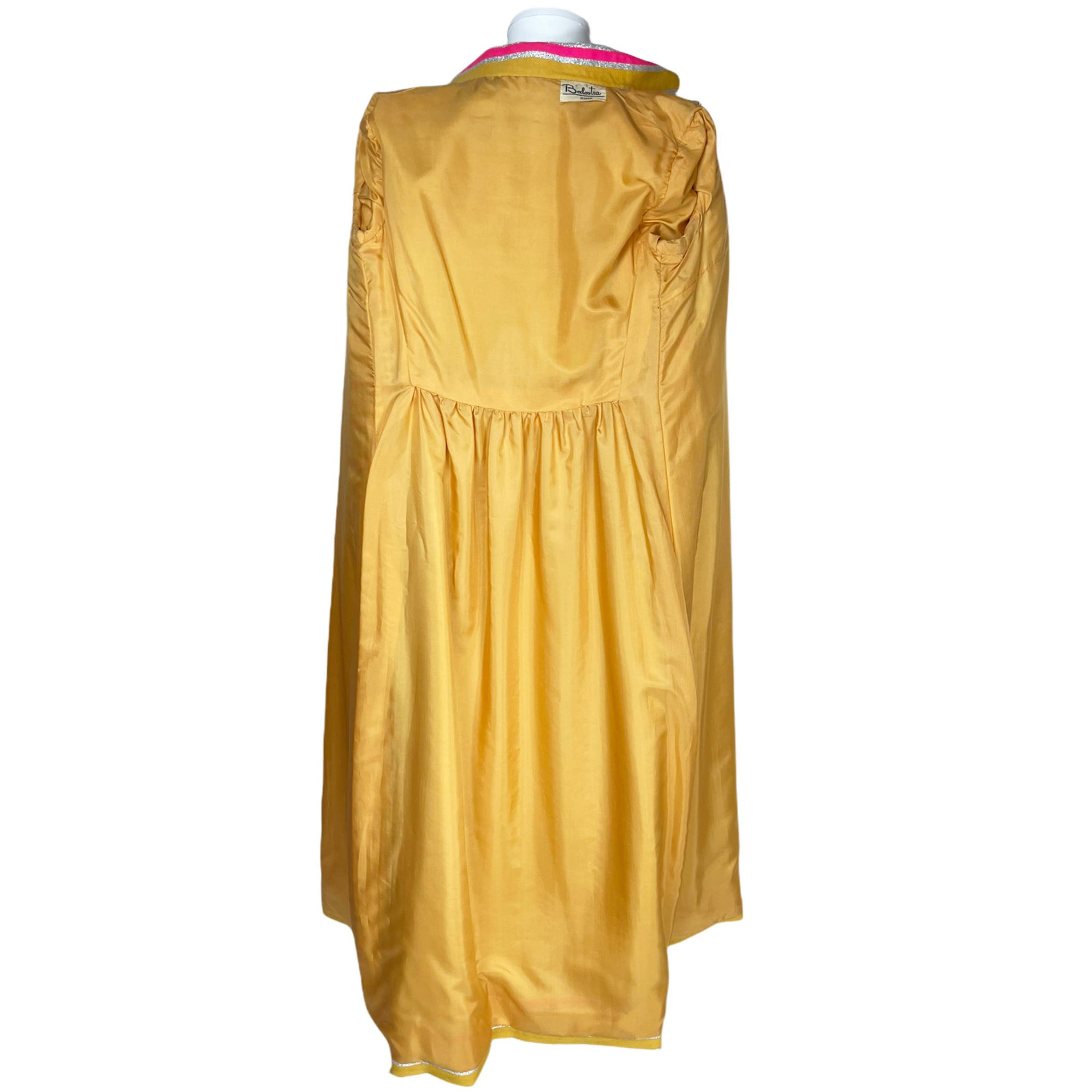 Vintage 1970s Renato Balestra Dress w Coat Italian Couture