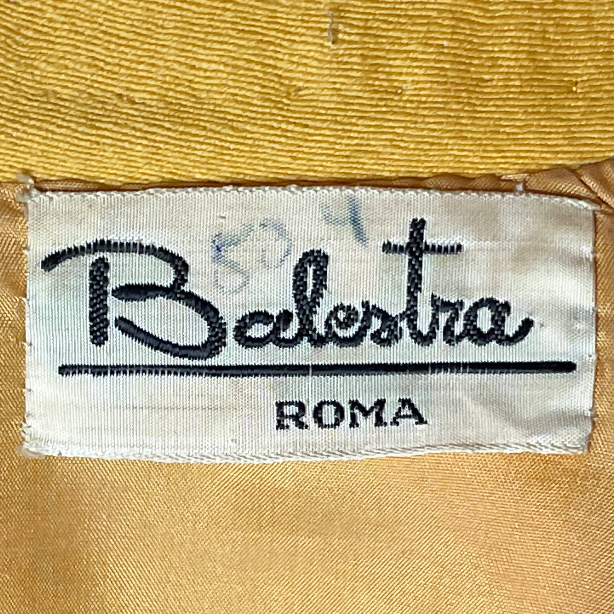 Vintage 1970s Renato Balestra Dress w Coat Italian Couture