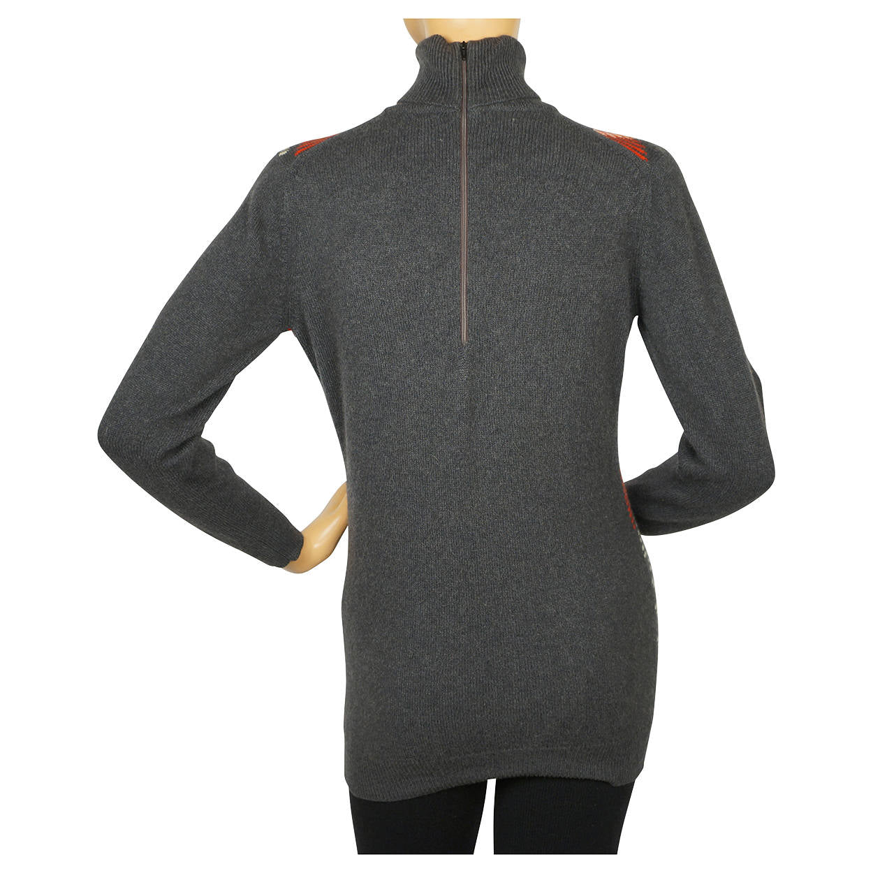 Vintage 1970s Ballantyne Scottish Cashmere Sweater Argyle Pullover Turtleneck M - Poppy's Vintage Clothing