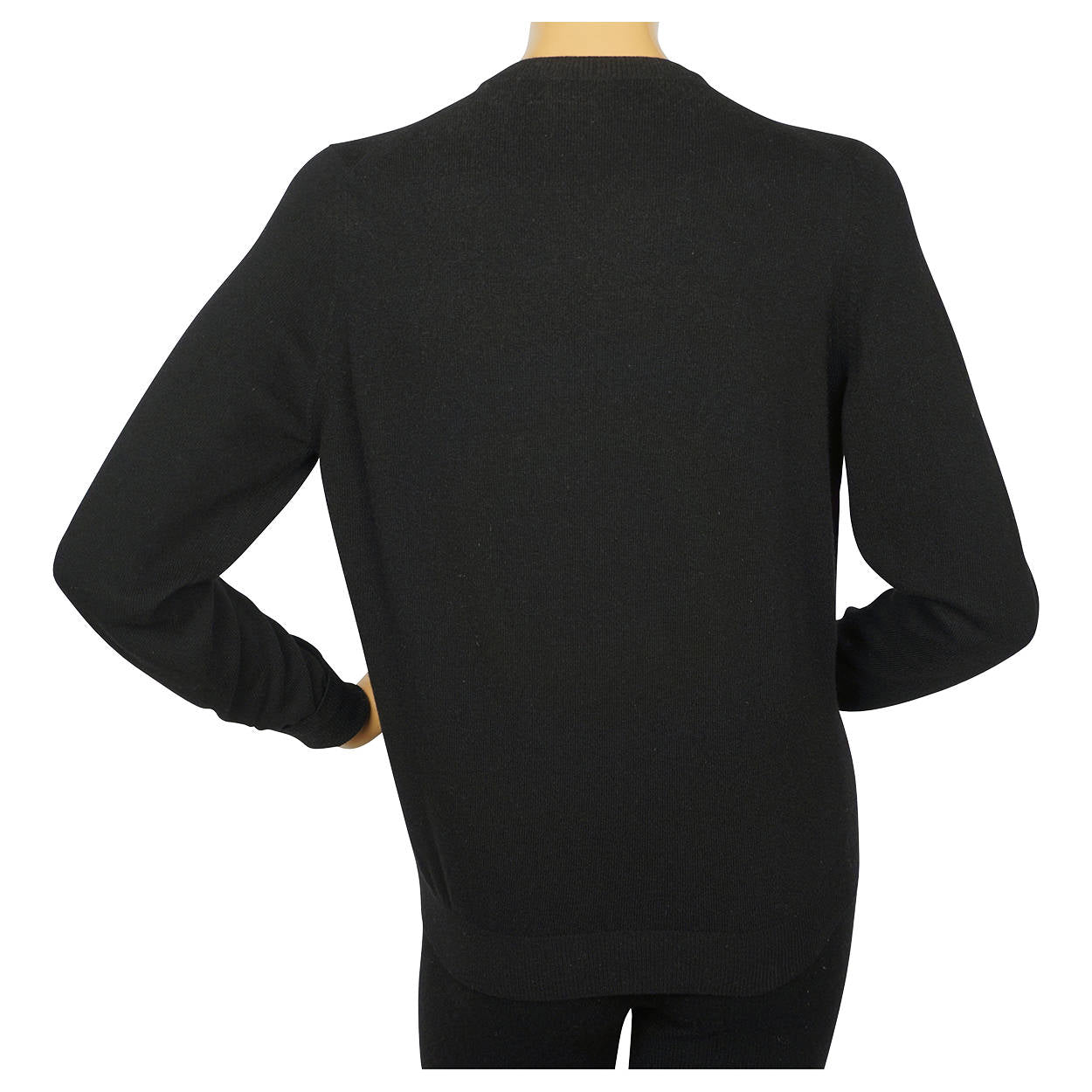 Vintage Ballantyne Scottish Cashmere Cardigan Sweater Floral Pattern Size M - Poppy's Vintage Clothing