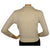 Vintage 1960s Ballantyne Scottish Cashmere Intarsia Sweater Beige Size M 36 - Poppy's Vintage Clothing