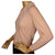 Vintage 1960s Ballantyne Scottish Cashmere Sweater Pink Cardigan Ladies M - Poppy's Vintage Clothing