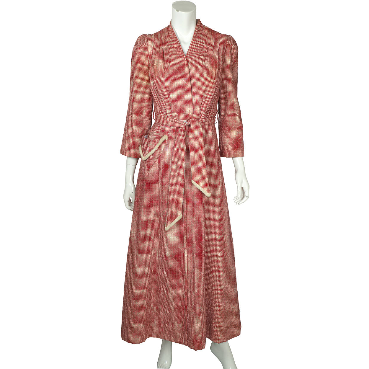 Vintage 1950s Bard's Toronto Dressing Gown Claire Haddad Canada Ladies – Poppy's Vintage Clothing