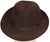 Vintage Battersby London Hand Made Brown Fur Felt Fedora Hat 7 3/8 - Poppy's Vintage Clothing