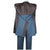 Vintage 1970s Mens Suit Blue Pinstripe Wool Size Medium 38 Tall - Poppy's Vintage Clothing