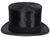 Vintage 1920s Silk Top Hat with Leather Case  - Henry Heath London - 7 1/4 - Poppy's Vintage Clothing