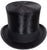 Vintage 1920s Silk Top Hat with Leather Case  - Henry Heath London - 7 1/4 - Poppy's Vintage Clothing