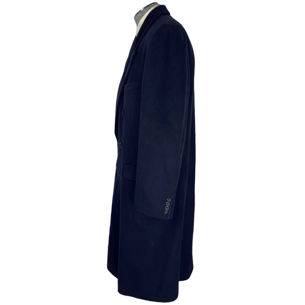 Vintage 100% Cashmere Overcoat Bergdorf Goodman Coat Size 44