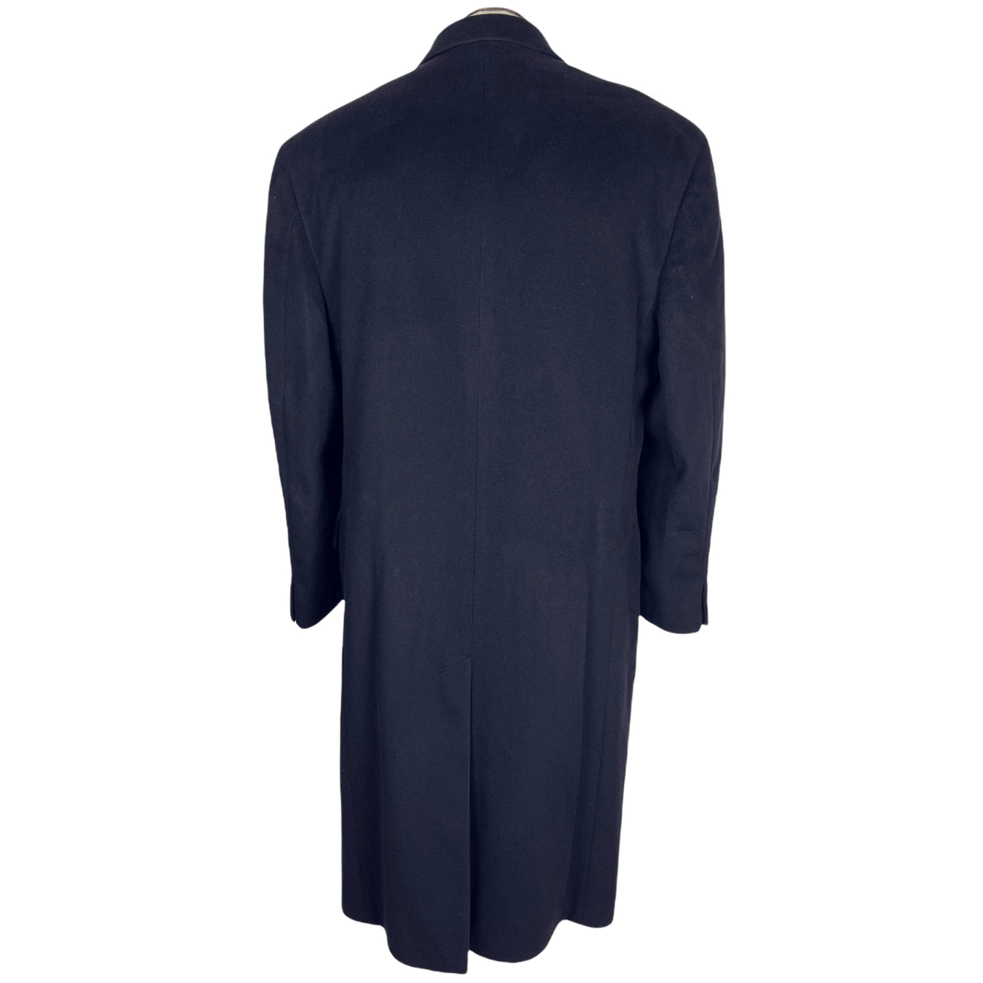 Vintage 100% Cashmere Overcoat Bergdorf Goodman Coat Size 44