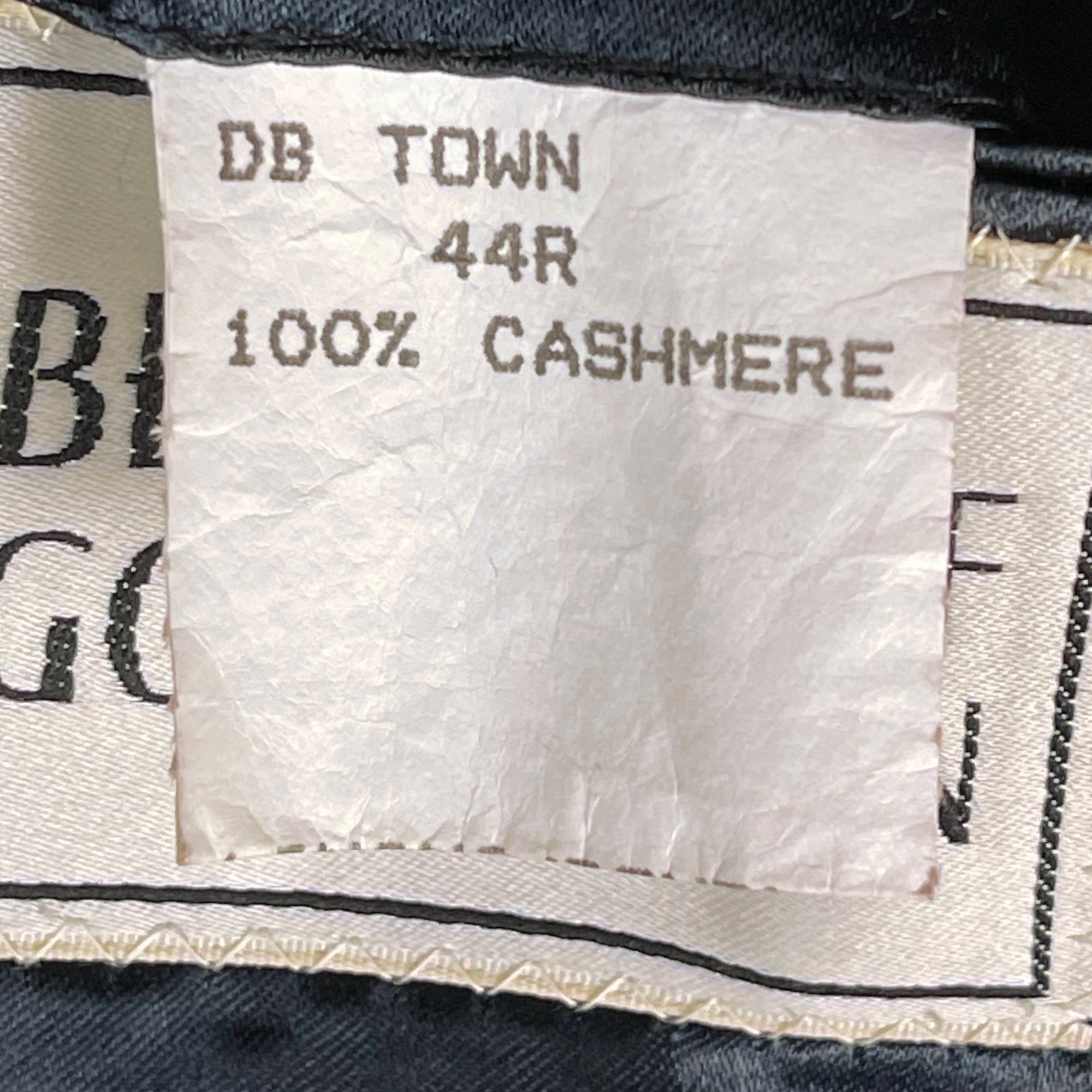 Vintage 100% Cashmere Overcoat Bergdorf Goodman Coat Size 44