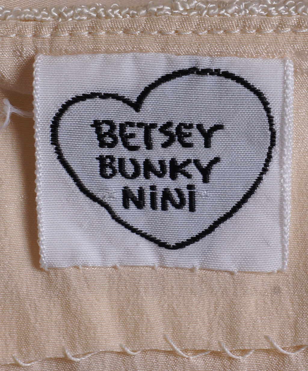 Vintage Betsey Johnson Silk Blouse - 1970s - Betsey Bunky Nini Label Size S / M - Poppy's Vintage Clothing