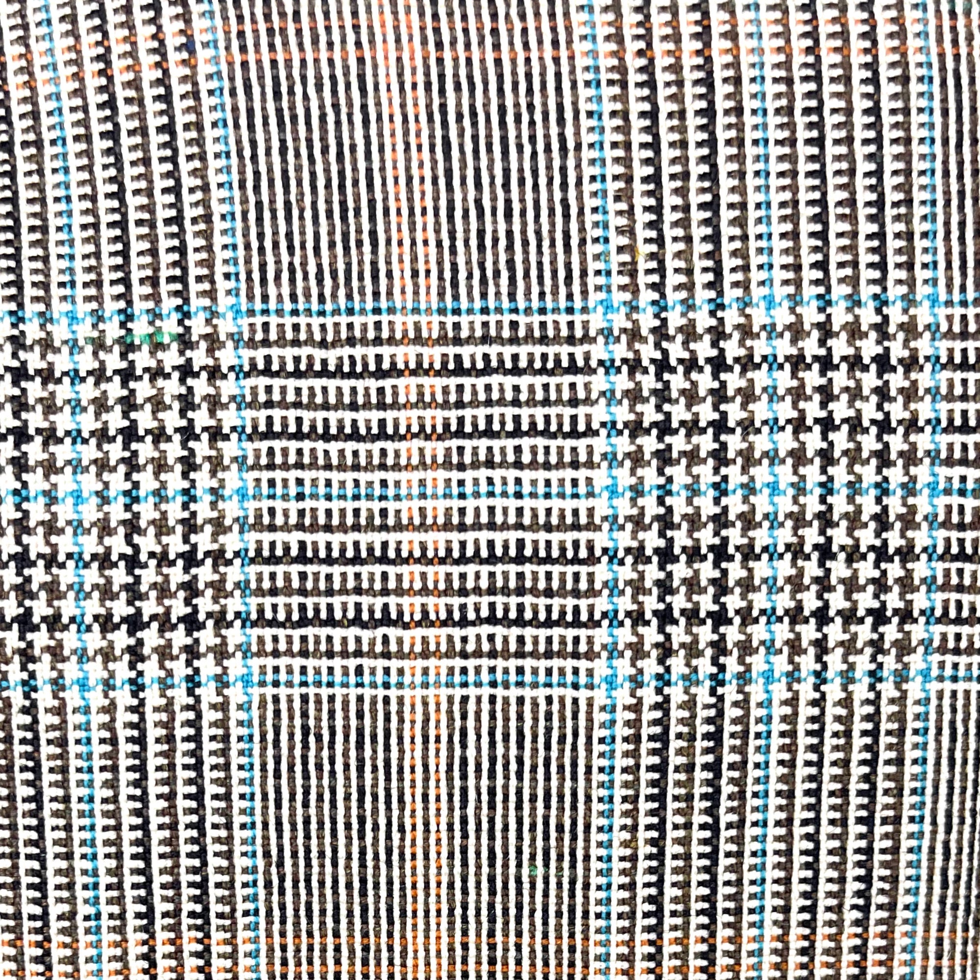 Vintage 1970s Spring Coat Biba Label Check Wool Ladies Sz M