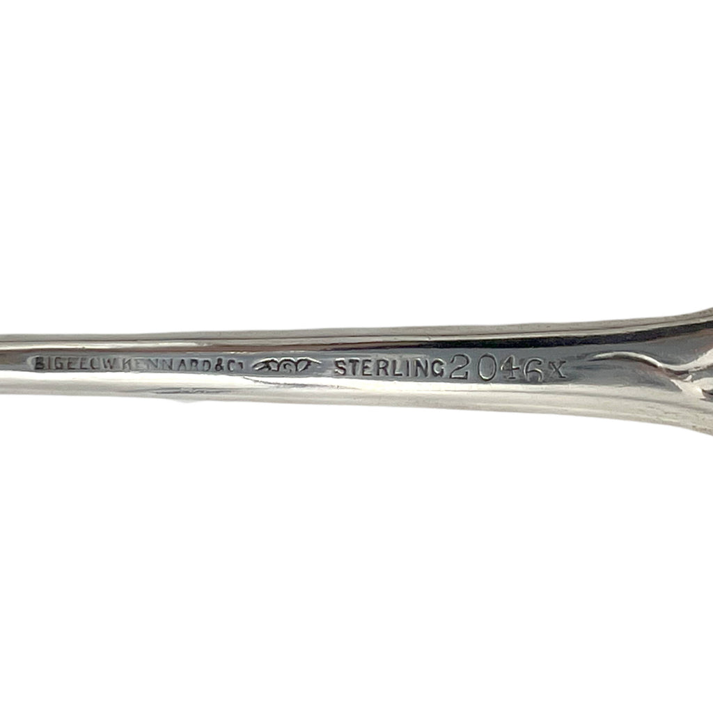 Antique Sterling Silver Button Hook Bigelow Kennard Boston