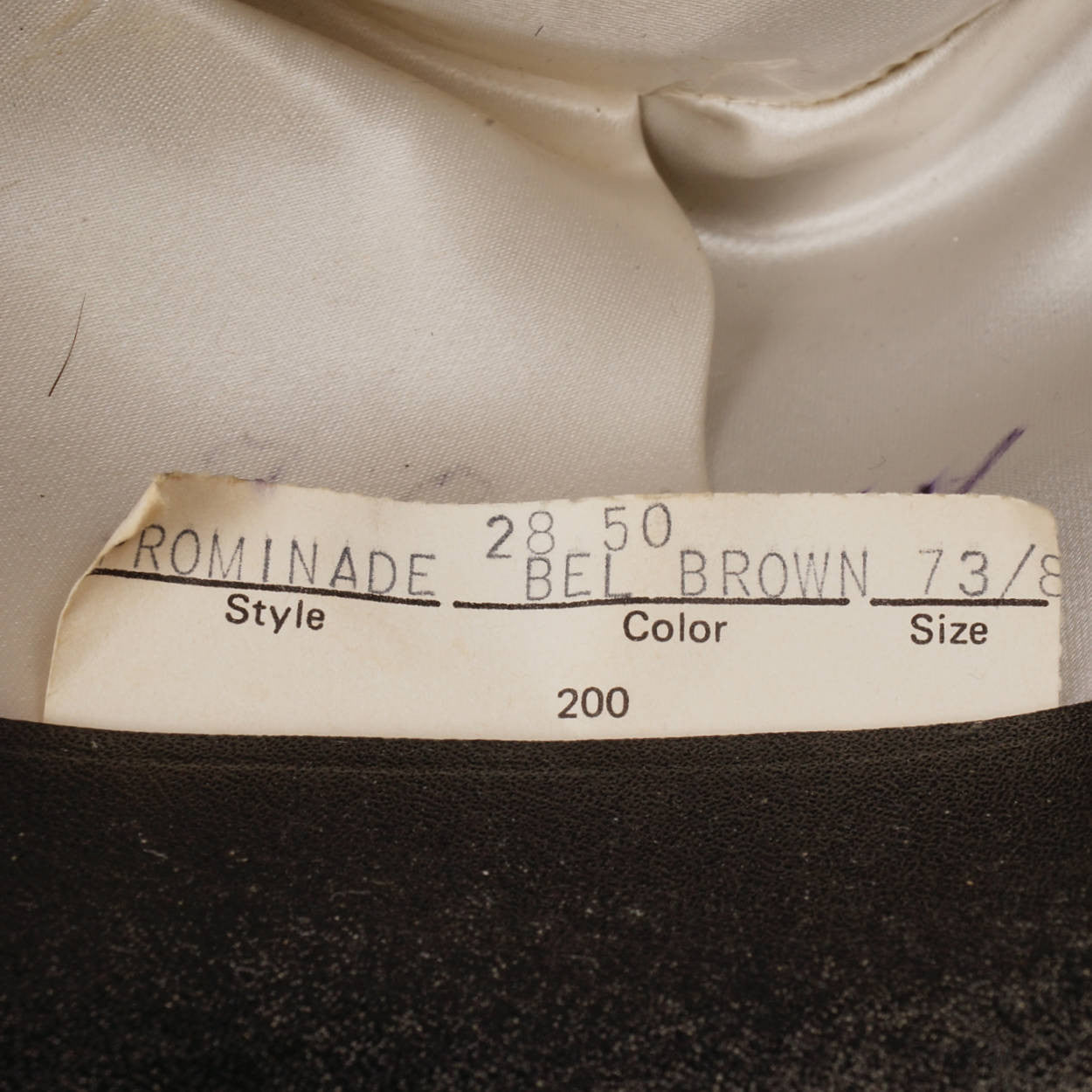 Vintage Biltmore Canadian Beaver Fedora Hat Plush Fur Felt Homberg Stetson Size 7 3/8 - Poppy's Vintage Clothing