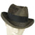 Vintage Biltmore Homburg Fedora Hat Plush Beaver Blend Deluxe Fur Size 7 1/4 - Poppy's Vintage Clothing