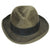 Vintage Biltmore Homburg Fedora Hat Plush Beaver Blend Deluxe Fur Size 7 1/4 - Poppy's Vintage Clothing