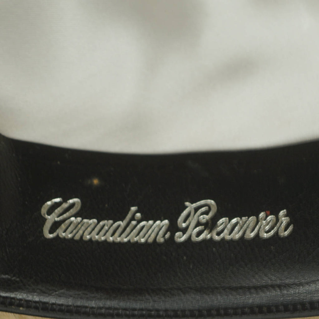Vintage 1960s Biltmore Fedora Hat Beige Long Hair Beaver Fur Stetson 6 7/8 - Poppy's Vintage Clothing