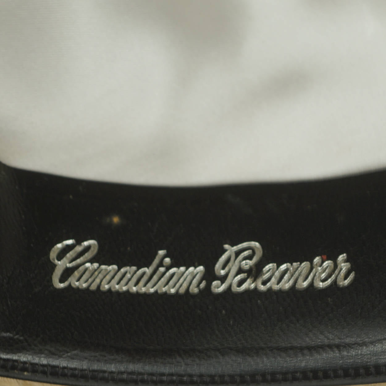 Vintage 1960s Biltmore Fedora Hat Beige Long Hair Beaver Fur Stetson 6 7/8 - Poppy's Vintage Clothing