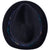 Vintage Biltmore Luxuro Fedora Hat Blue Fur Felt Stetson Size 7 1/4 1960s - Poppy's Vintage Clothing