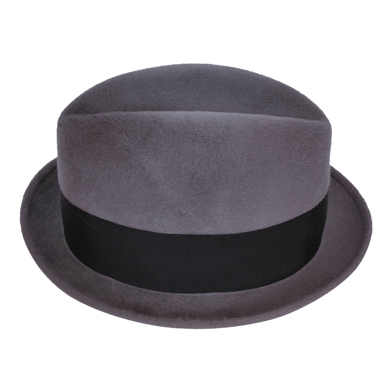 Vintage Biltmore Luxuro Fedora Hat Plush Fur Felt Homburg Stetson Size 7 3/8 - Poppy's Vintage Clothing