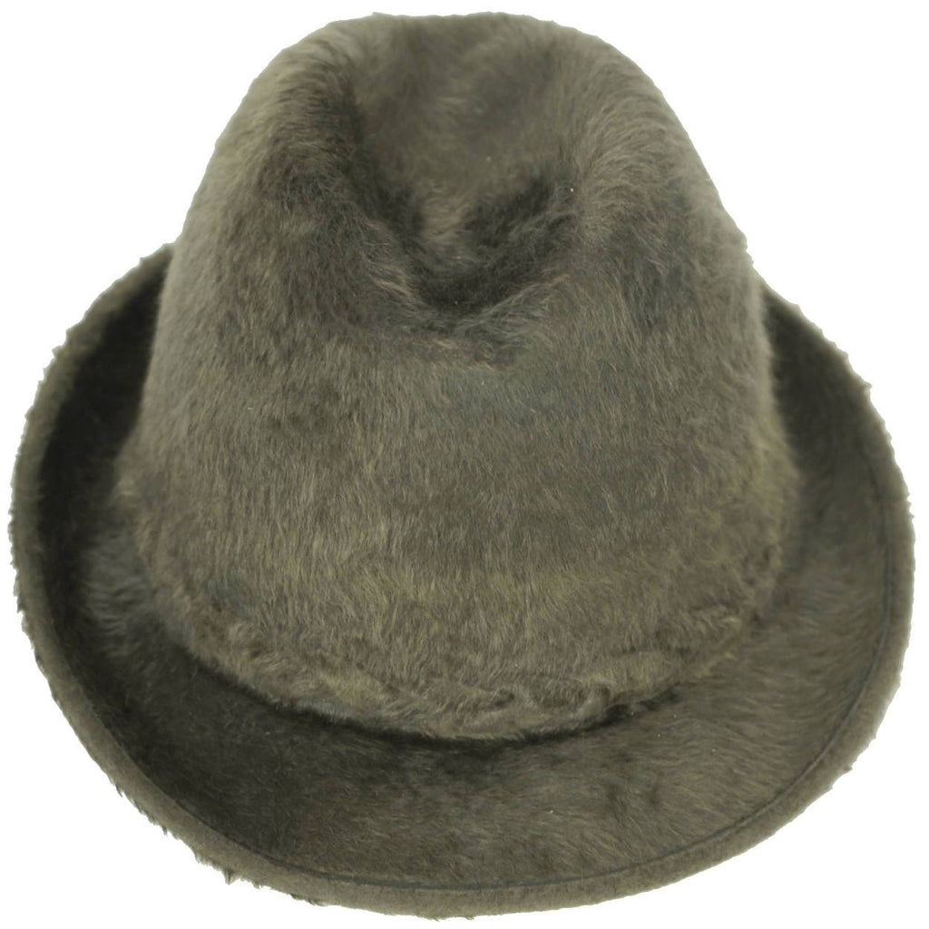 Vintage Biltmore Pure Beaver Grey Plush Fedora Hat Deluxe Fur Size 7 1/4 - Poppy's Vintage Clothing