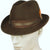 Vintage 1960s Biltmore Rideau Fedora Hat Brown Fur Felt Canadian Stetson 7 1/8 - Poppy's Vintage Clothing