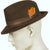 Vintage 1960s Biltmore Rideau Fedora Hat Brown Fur Felt Canadian Stetson 7 1/8 - Poppy's Vintage Clothing