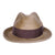 Vintage Biltmore Fedora Plush Hat Tan Brown Canadian Rondelay Size 7 1/8 1960s - Poppy's Vintage Clothing
