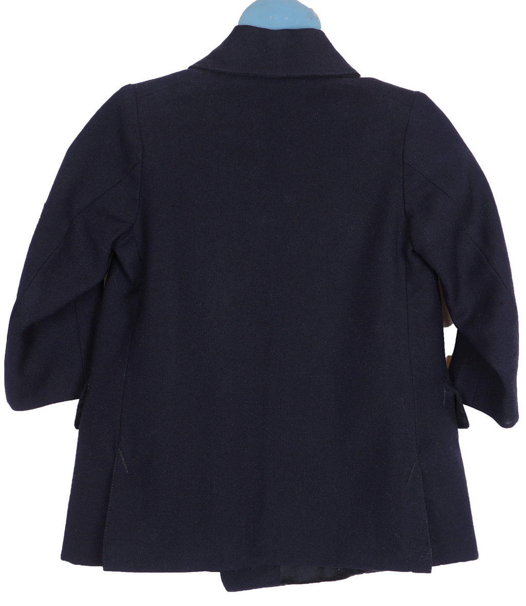 World War 2 Navy HMS Orion Sailors Hat and Coat for Child Size 5 - Poppy's Vintage Clothing