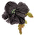 Vintage Black Silk Millinery Flower - Poppy's Vintage Clothing