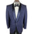 Vintage 1950s Blue Mohair Tux Jacket Dinner Jacket 1957 Sz M