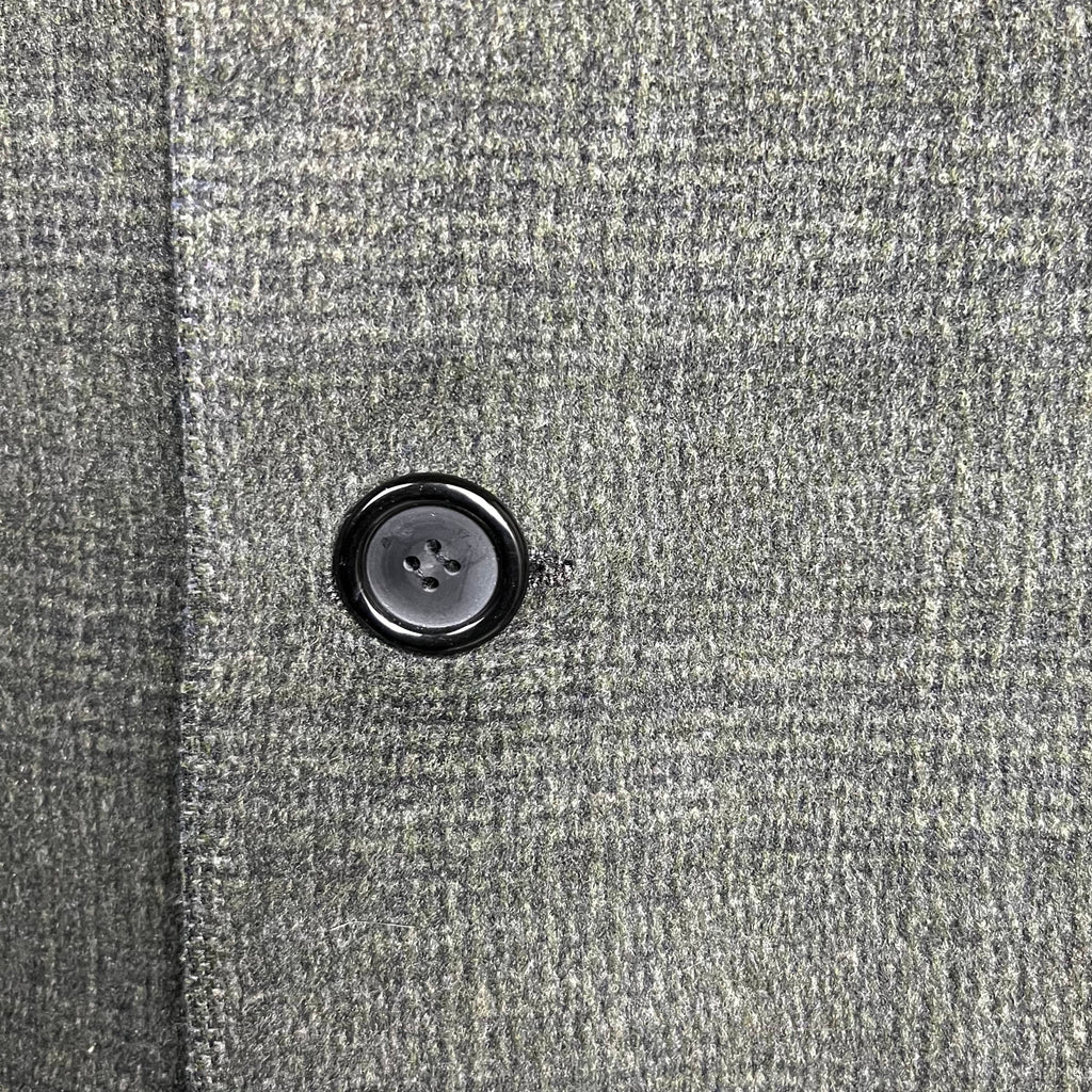 1950s 60s Vintage Mens Overcoat Wool Coat Size L
