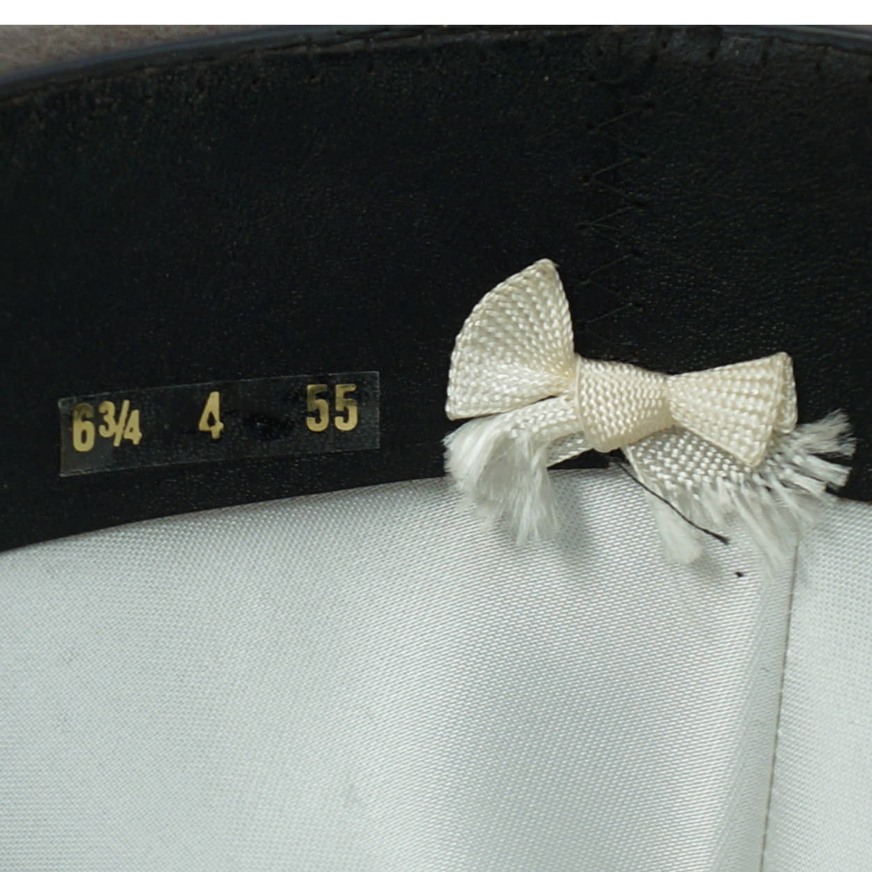 Vintage Borsalino Augusta Fedora Mens Grey Hat Qualita Superiore Sz 6 3/4 Small - Poppy's Vintage Clothing