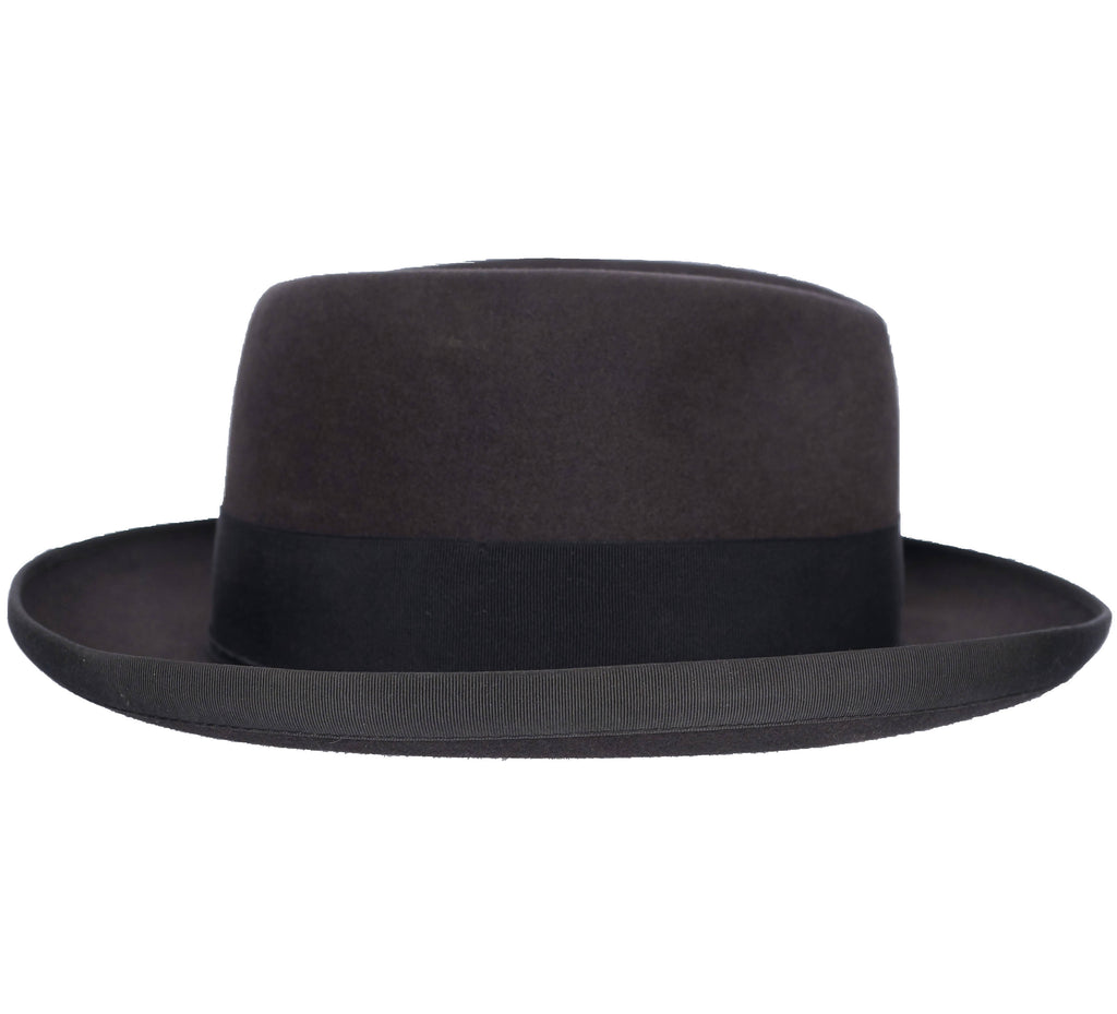 Vintage Borsalino Fedora Mens Homburg Style Qualita Extra Superiore Size Medium - Poppy's Vintage Clothing