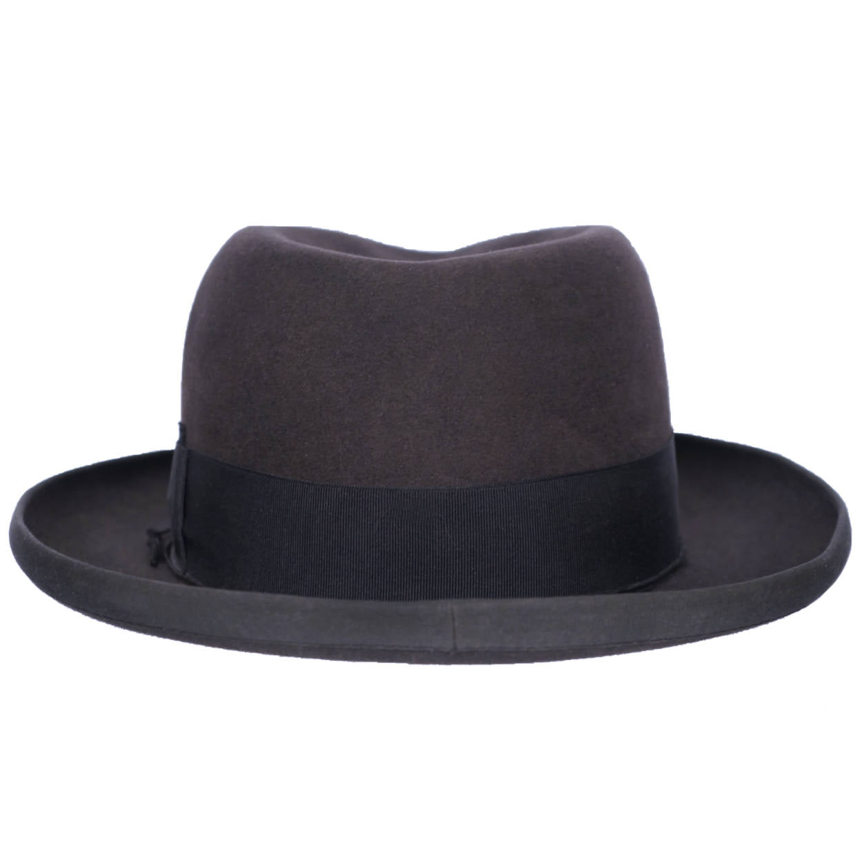 Vintage Borsalino Fedora Mens Homburg Style Qualita Extra Superiore Size Medium - Poppy's Vintage Clothing