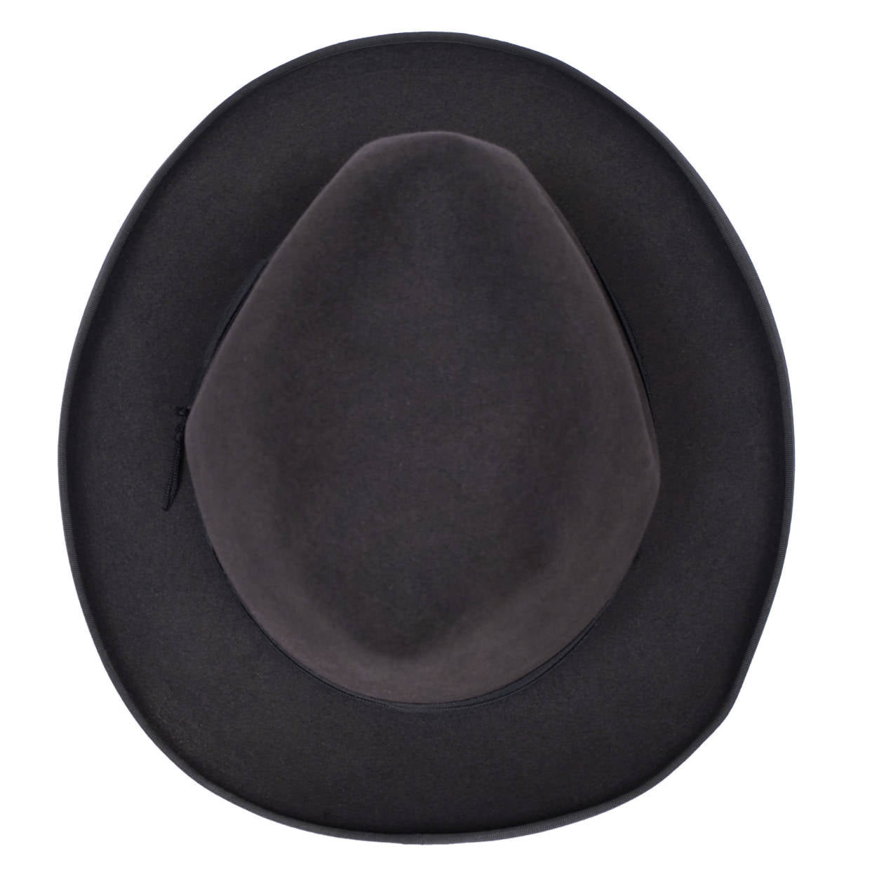 Vintage Borsalino Fedora Mens Homburg Style Qualita Extra Superiore Size Medium - Poppy's Vintage Clothing