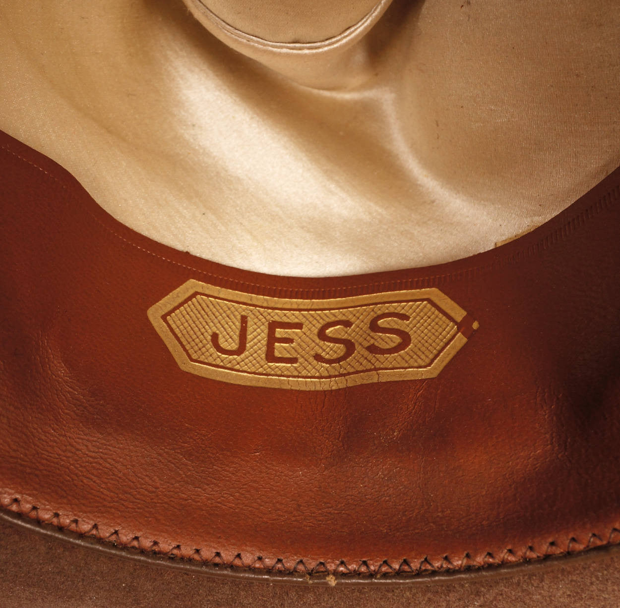 Vintage Borsalino Fedora 1950s Mens Brown Hat Qualita Superiore Size Small - Poppy's Vintage Clothing