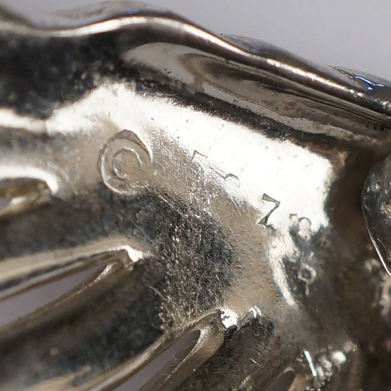 Vintage 1950s Marcel Boucher Rhinestone Choker Necklace 5872 - Poppy's Vintage Clothing