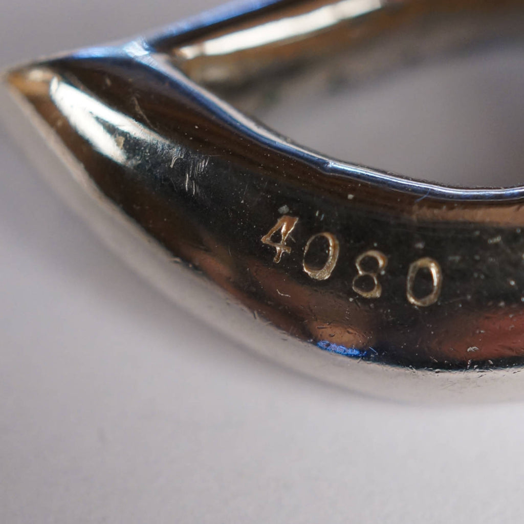 Vintage Marcel Boucher Green Rhinestone Brooch & Earrings Demi Parure - Poppy's Vintage Clothing