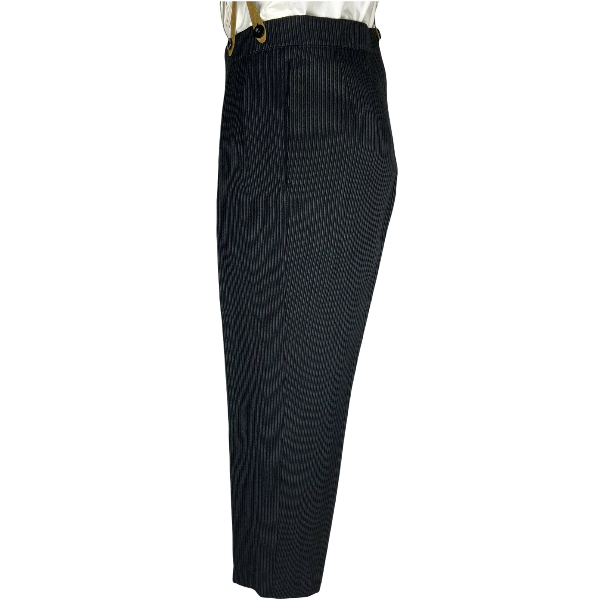 Vintage 60s Morning Suit Striped Pants English Custom Tailor