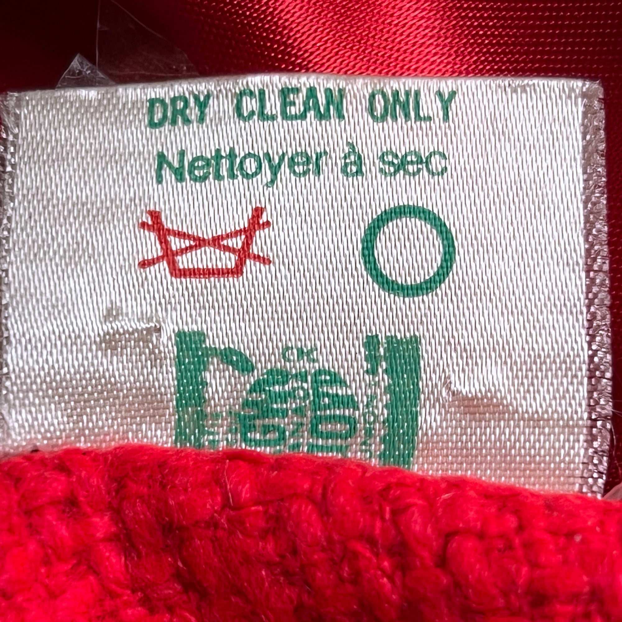 Vintage 1970s Spring Coat Bright Orange Red Acrylic Ladies M