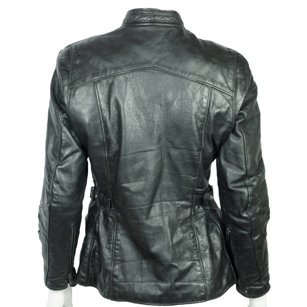 Vintage 70s Brimaco Cafe Racer Leather Motorcycle Jacket Sml - Poppy's Vintage Clothing