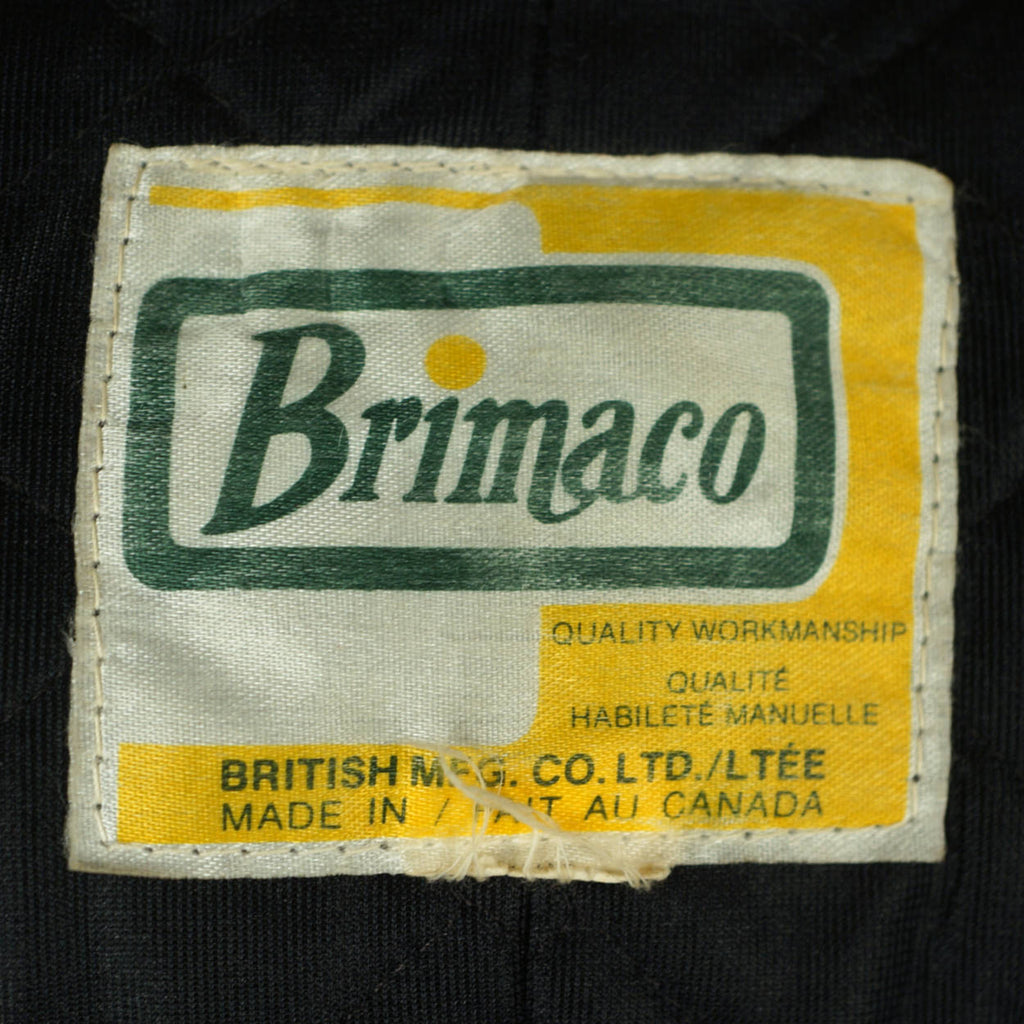 Vintage 70s Brimaco Cafe Racer Leather Motorcycle Jacket Sml - Poppy's Vintage Clothing