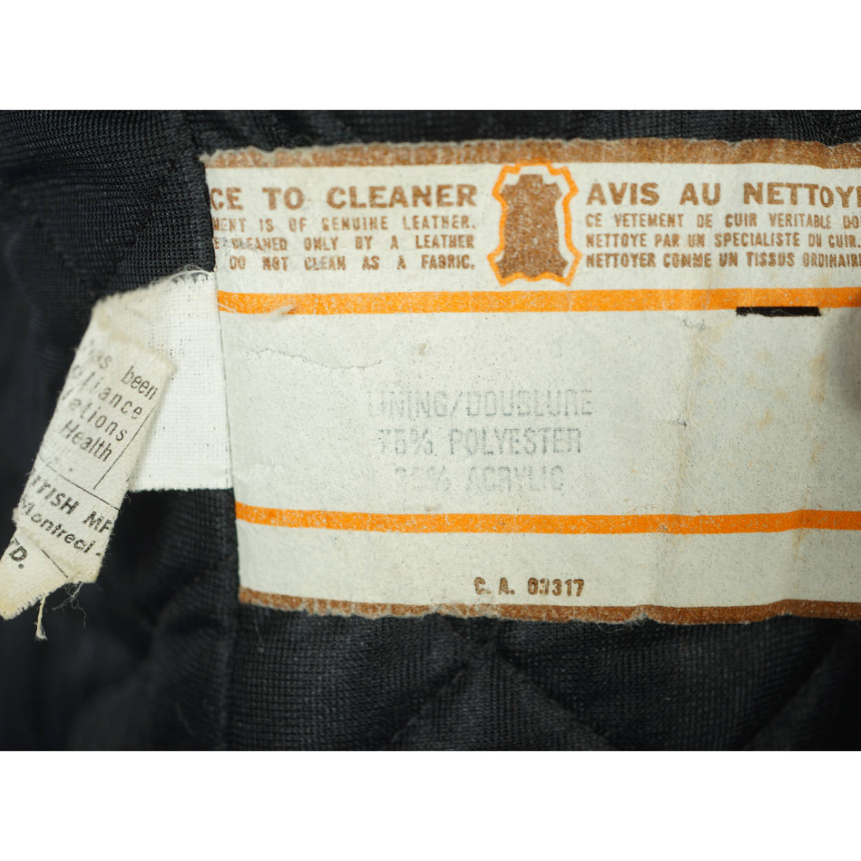 Vintage 70s Brimaco Cafe Racer Leather Motorcycle Jacket Sml - Poppy's Vintage Clothing