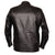 Vintage Brimaco Cafe Racer Leather Motorcycle Jacket 1960s Size Small - Poppy's Vintage Clothing